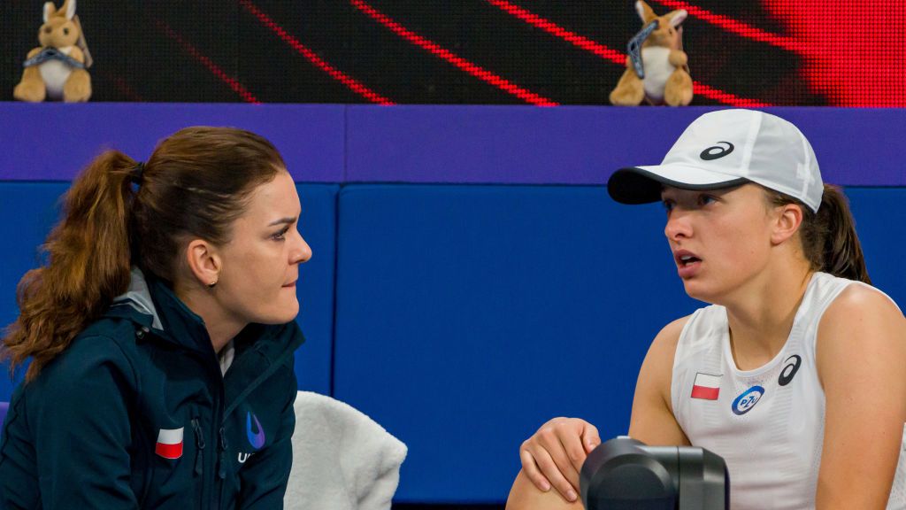 Getty Images / Andy Cheung / Na zdjęciu: Agnieszka Radwańska i Iga Świątek