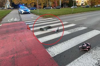 15-latka potrącona na hulajnodze. Trafiła do szpitala