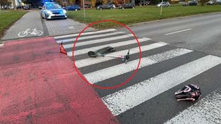 15-latka potrącona na hulajnodze. Trafiła do szpitala