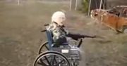 Ostra babcia z pistoletem maszynowym MP40 (wideo)