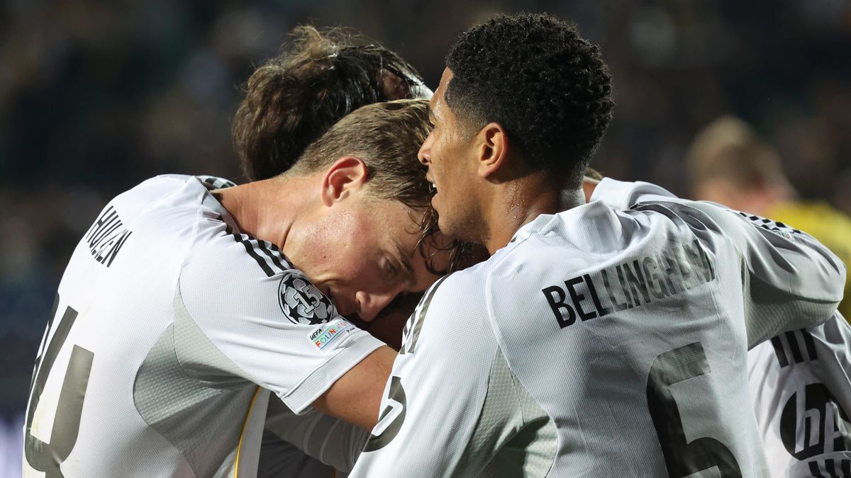 PAP/EPA / PAP/EPA/MAXIM SHIPENKOV / Real Madryt odniósł wysokie zwycięstwo