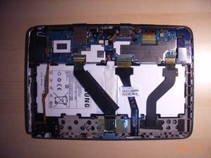 Galaxy Note 10.1 bez tylnej obudowy