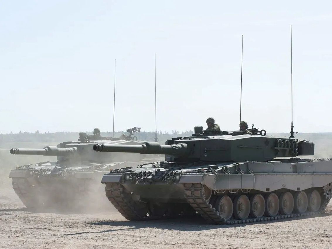 Kanadyjskie czołgi Leopard 2A4