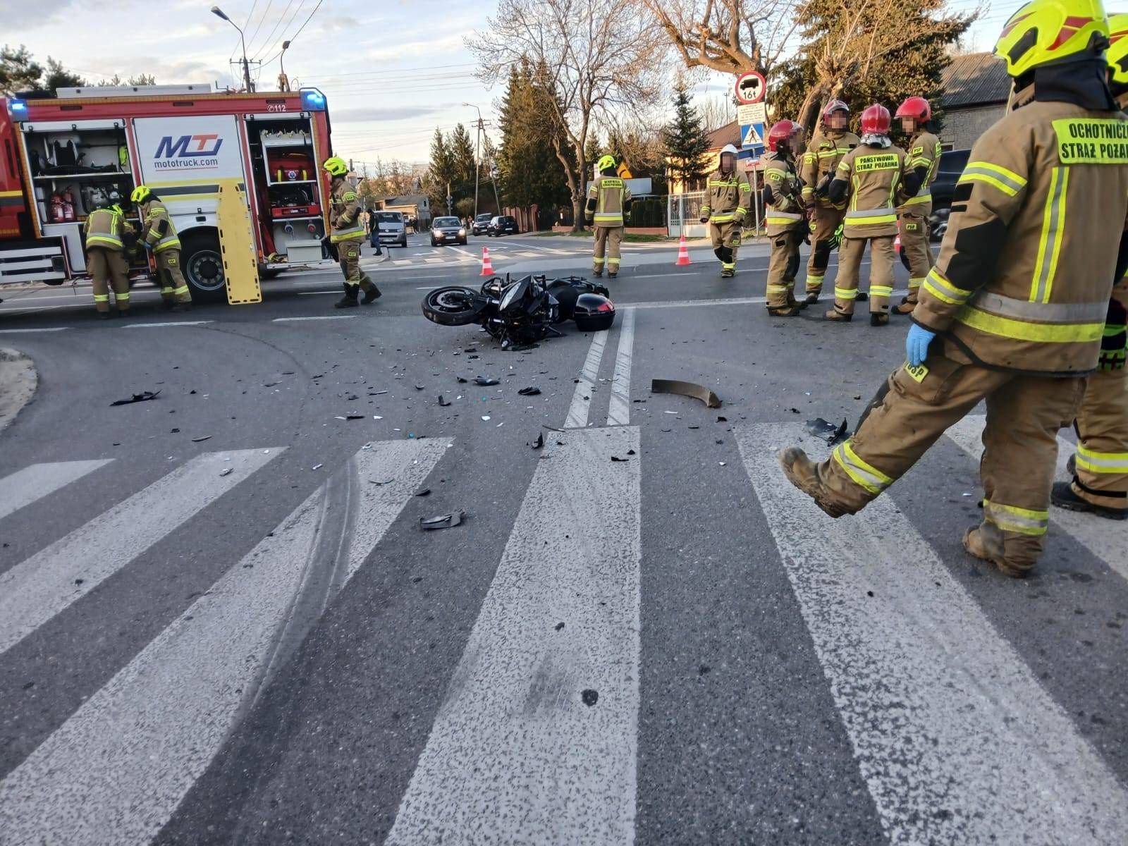Wypadek z udziałem 42-letniego kierowcy