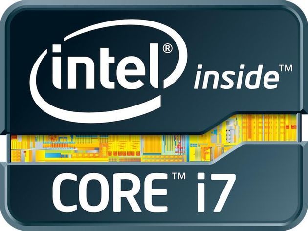 Intel Core i7 Extreme Edition procesor logo