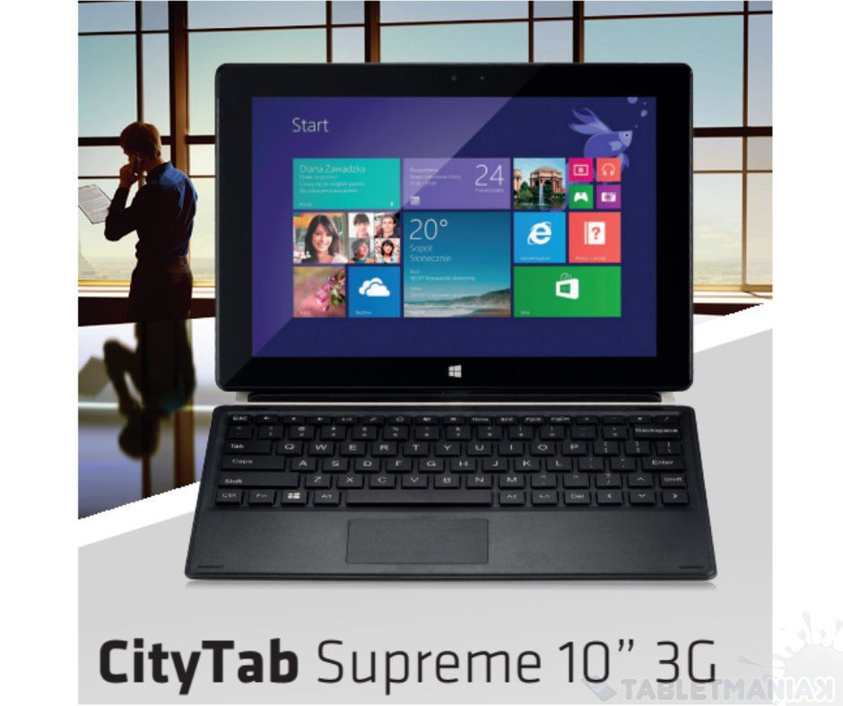 Czy tablet = Android? Szybki teścik taniego tableta z Windowsem - Foto z reklamy :P