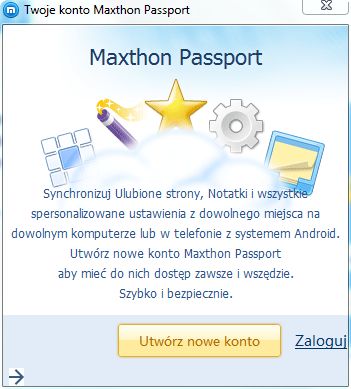 Maxthon Passport