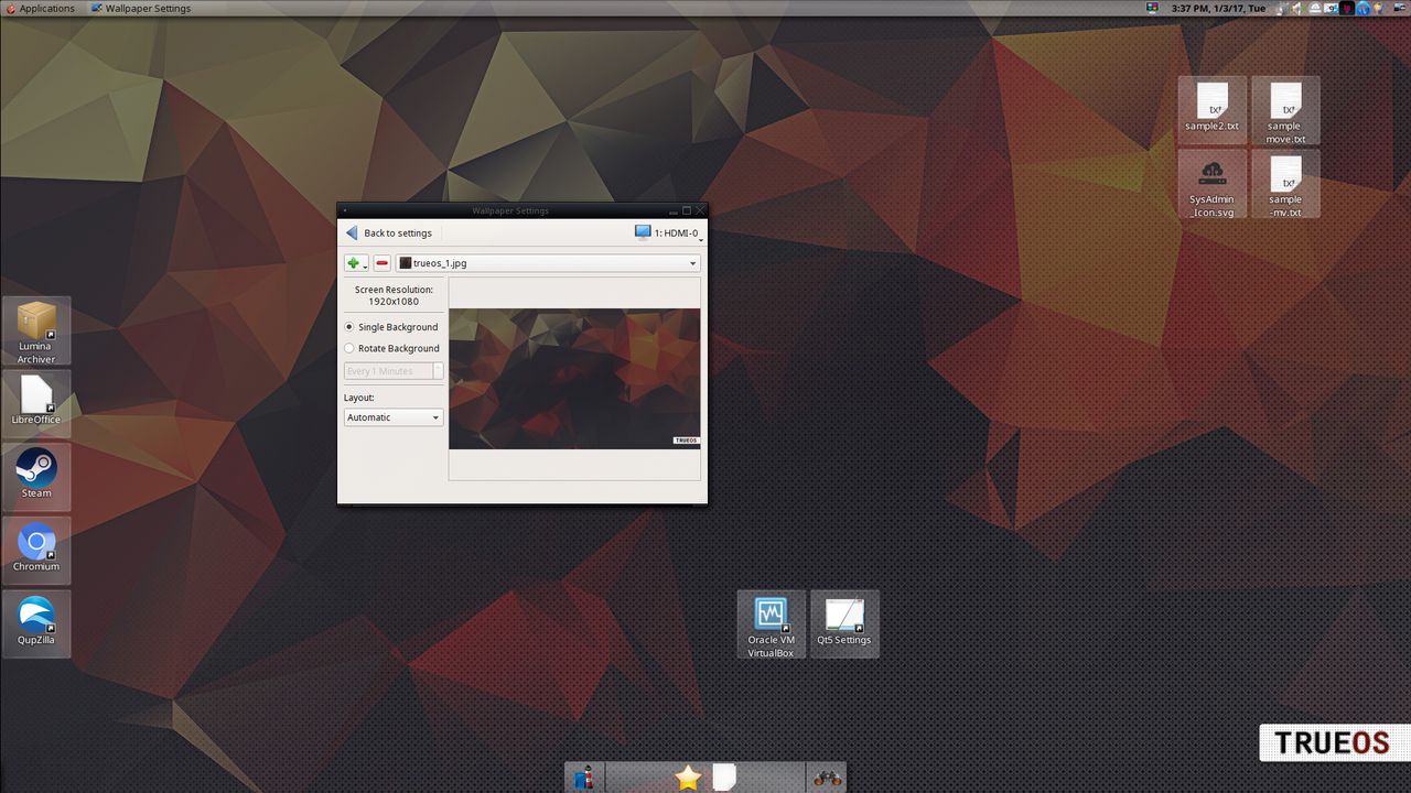 Lumina udaje XFCE