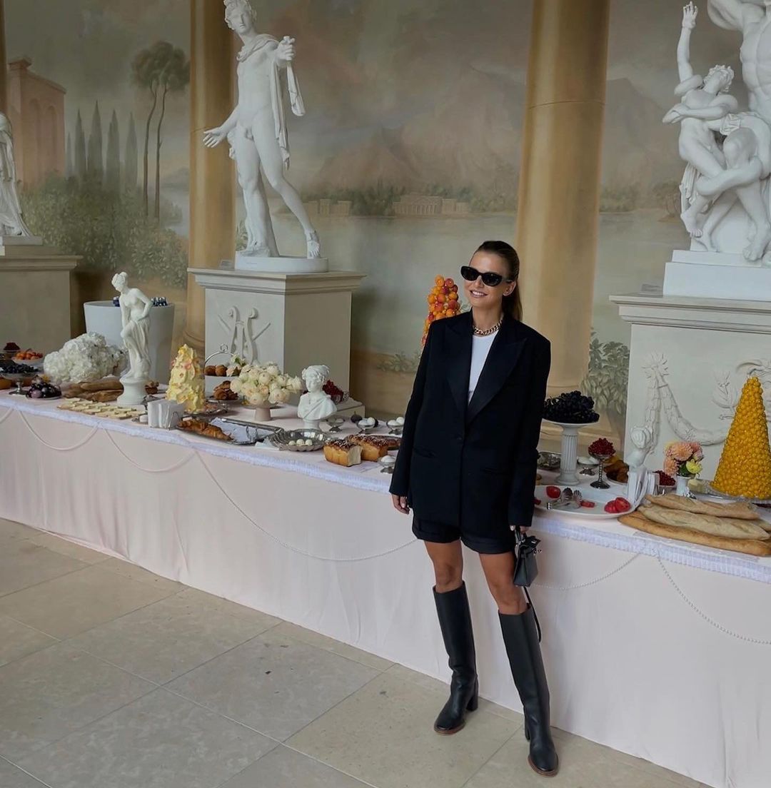 Anna Lewandowska na imprezie Vogue