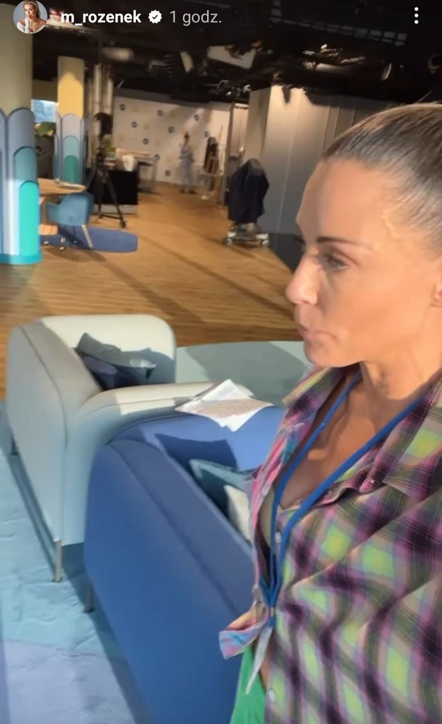 Małgorzata Rozenek w studiu Dzień Dobry TVN. Co się działo na próbach?