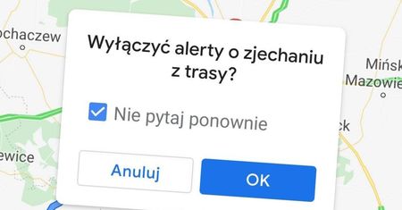 Mapy Google: alerty o zjechaniu z trasy dostępne w Polsce. To hak na porywaczy i oszustów