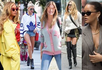 Najciekawsze uliczne stylizacje tygodnia: Rozenek, Zawadzka, Beyonce...