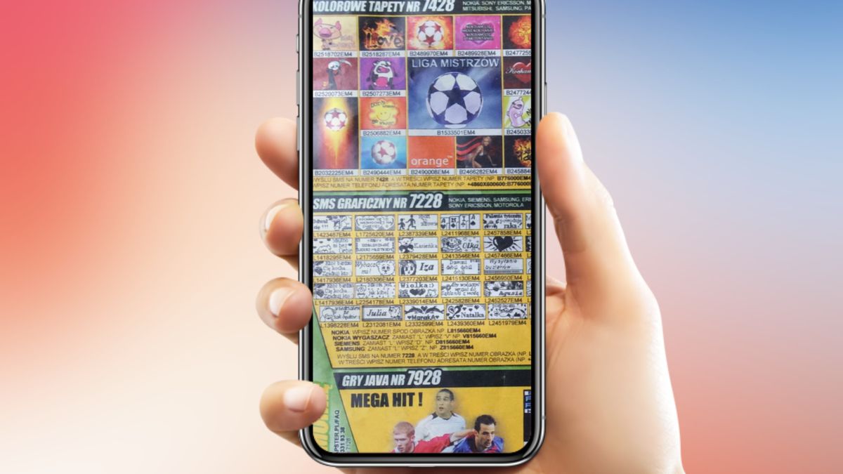 Jest rok 2018, a ja właśnie kupiłem tapetę na telefon wysyłając SMS-a za 4 zł + VAT 1