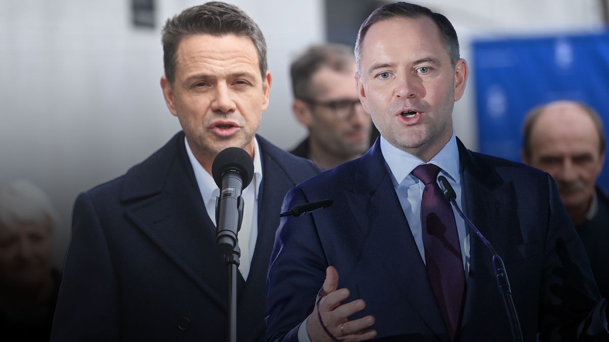 Rafał Trzaskowski i Karol Nawrocki