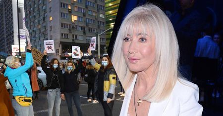 Anna Maria Wesołowska o wulgaryzmach na protestach. "Nie pochwalam, ale rozumiem"
