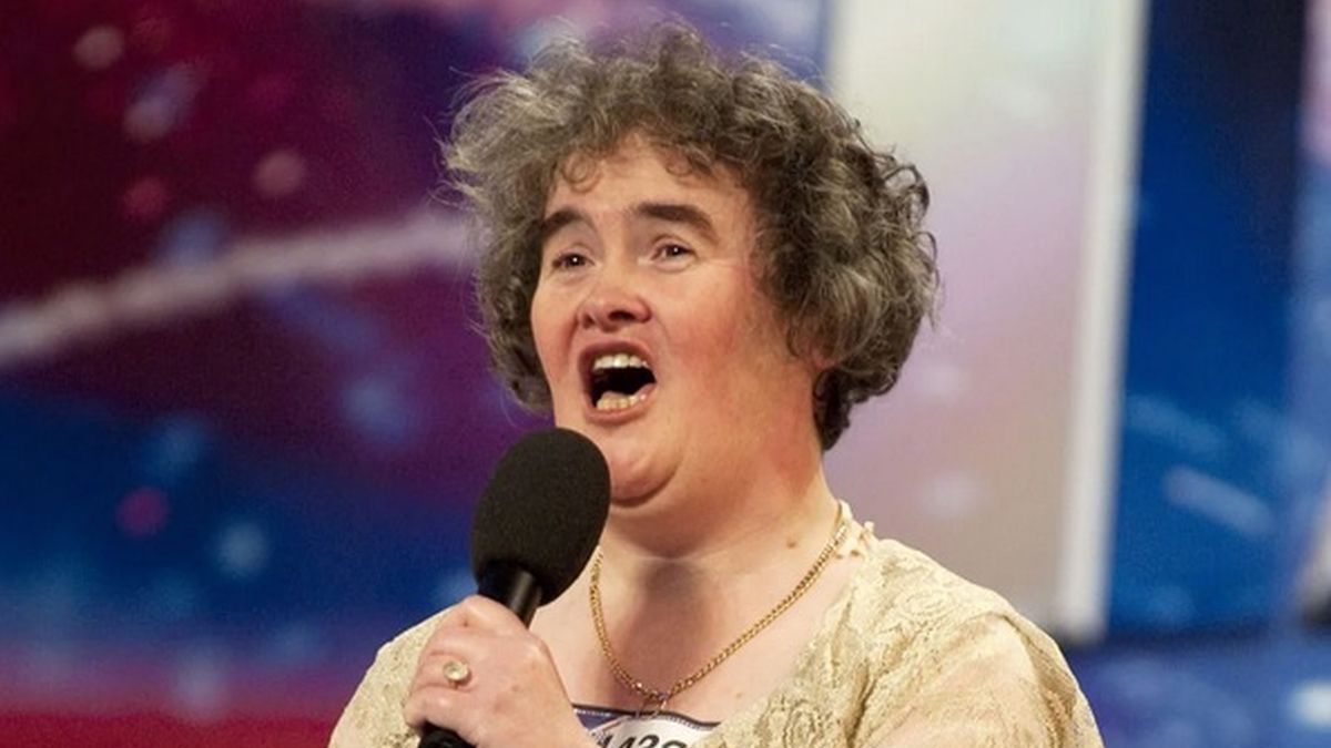 Susan Boyle w brytyjskiej edycji "Mam Talent!" w 2009 r.