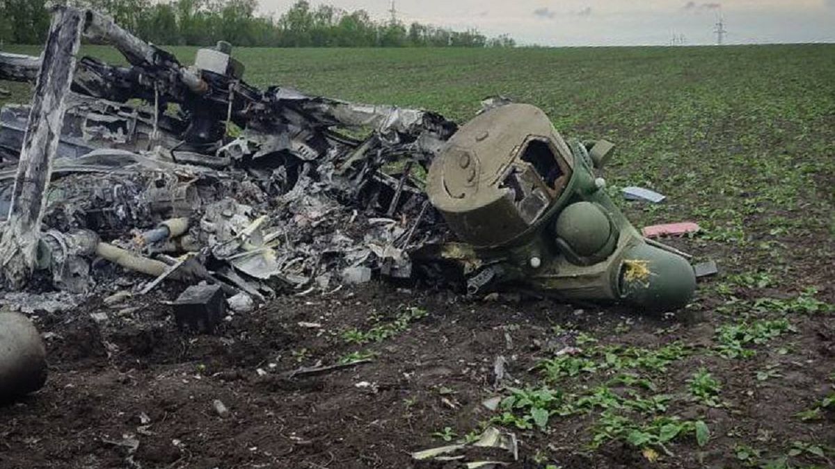 Ukraińcy zestrzelili rosyjski śmigłowiec 