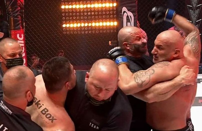Marcin Najman zdyskwalifikowany podczas walki z Don Kasjo