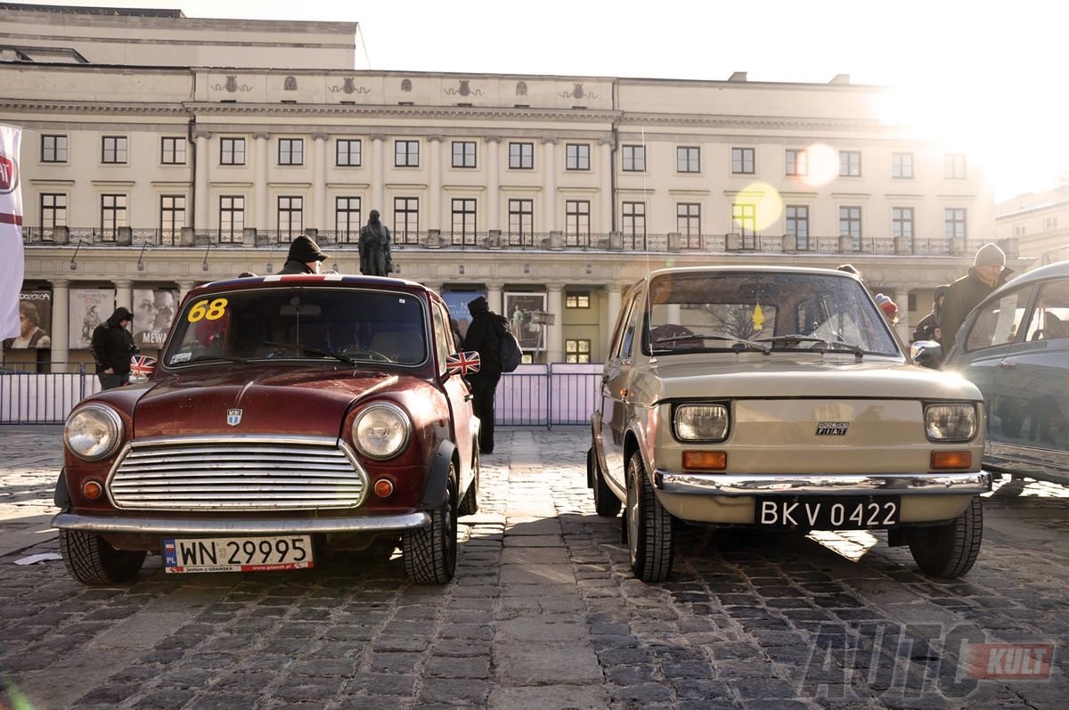 Rallye Monte-Carlo Historique - Mini i Fiat 126p