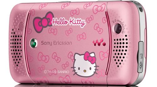 SE W395 w wersji Hello Kitty 2