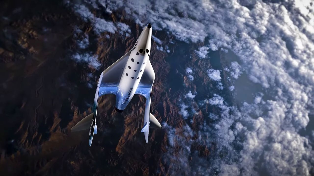 VSS Unity: Zobacz jak wewnątrz wygląda statek kosmiczny Virgin Galactic