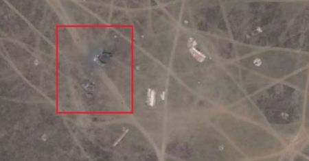 S-400 Triumf poszedł z dymem. Straty Rosji widać na zdjęciach satelitarnych