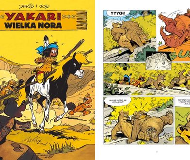 "Yakari – 10. Wielka nora": Niebezpieczne zabawy - recenzja komiksu