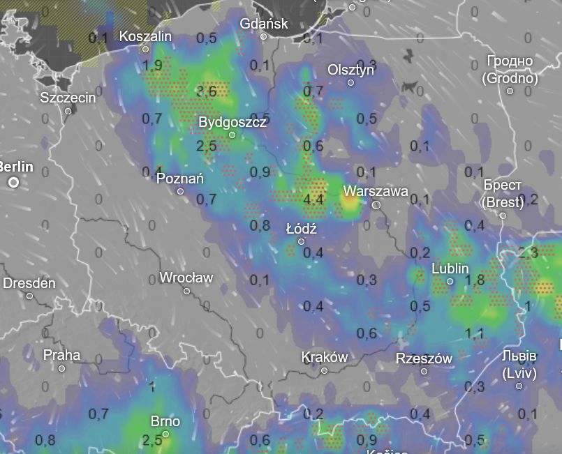 Pogoda 31 maja. Deszcz i burze