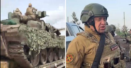 Czołgi transportowane do Moskwy. W Rosji trwa bunt na wielką skalę