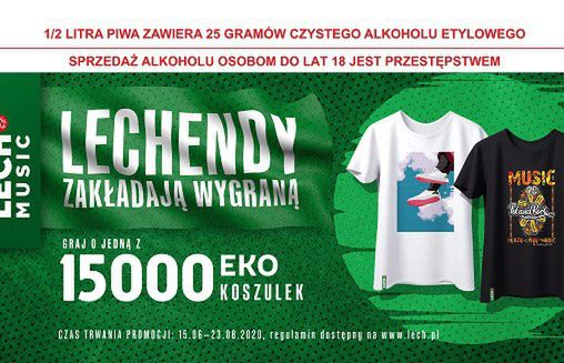 Lech promowany akcją "Lechendy zakładają wygraną"