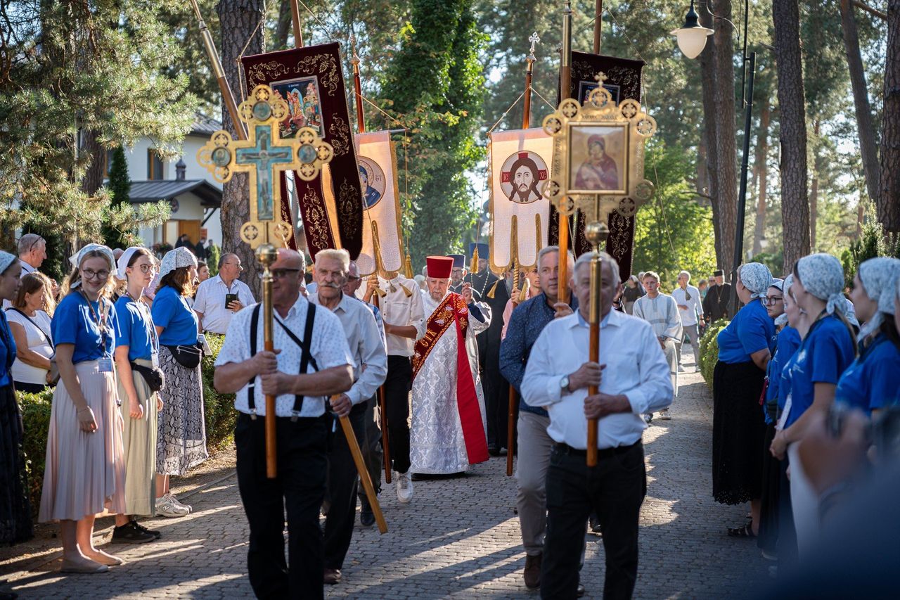 Święta Góra Garbarka: Święto Przemienienia Pańskiego. Tysiące wiernych przybyło na uroczystości do podlaskiego sanktuarium