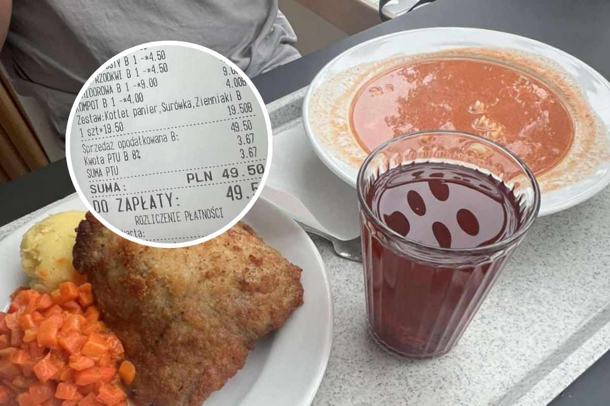 Odwiedzili kultowy bar mleczny w Gdyni. Cena za dwudaniowy obiad była zaskoczeniem