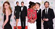 BAFTA 2021: dostojna Phoebe Dynevor z "Bridgertonów", Priyanka Chopra w spodniach, Hugh Grant z żoną (ZDJĘCIA)