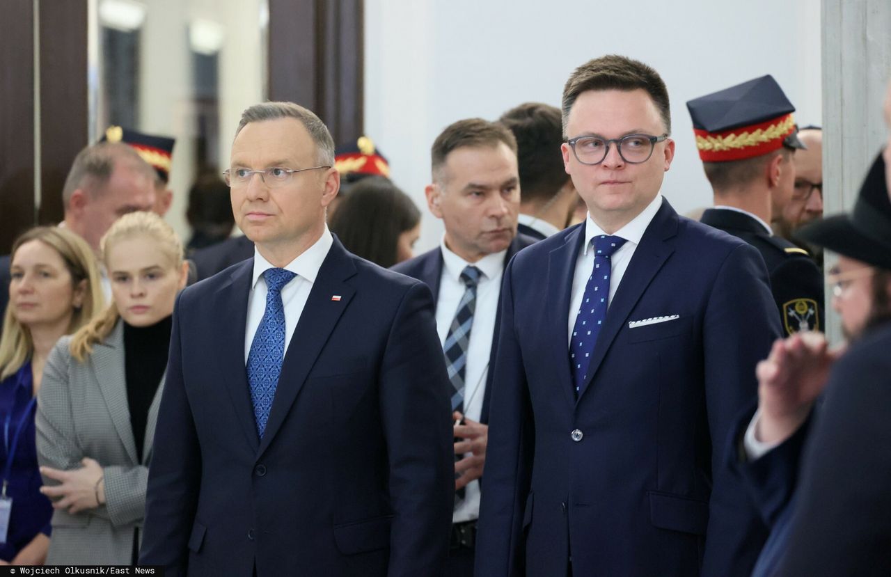 Jest zaproszenie. Andrzej Duda zawiadomi Szymona Hołownię