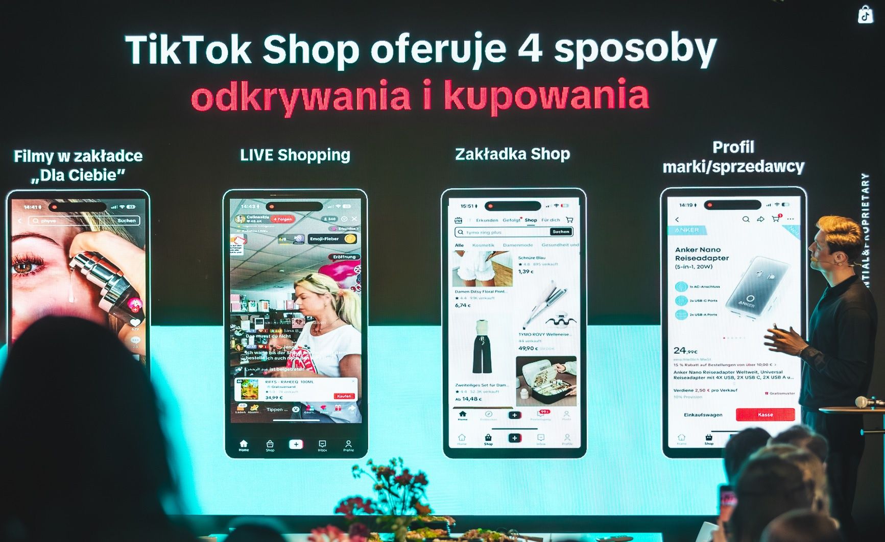 Prezentacja TikTok Shopu