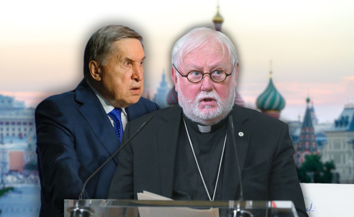 Zdjęcie do aktualności: Wysłannik papieża u doradcy Putina. Historyczna wizyta w Moskwie
