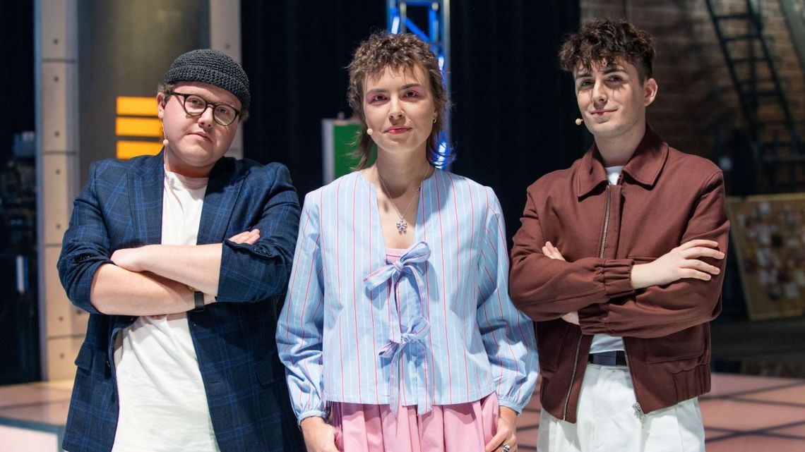 Prezenterzy programu "No... wiadomo"