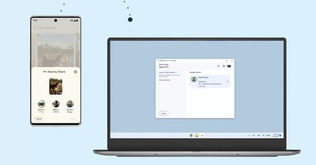 Nearby Share oficjalnie. Google udostępnił aplikację na Windowsa