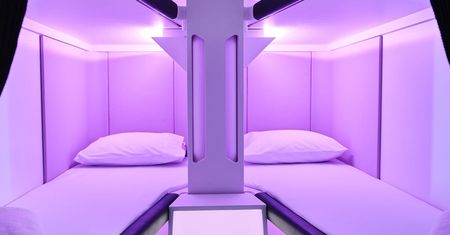 Piętrowe łóżka w samolocie? Nietypowy pomysł Air New Zeland