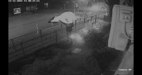 "Bałwan ukradł bałwana". Świąteczna kradzież przed szkołą w Rogozinie