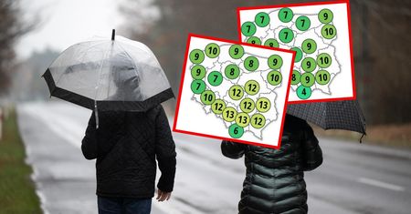 Opady deszczu i wysokie temperatury. Nawet kilkanaście stopni