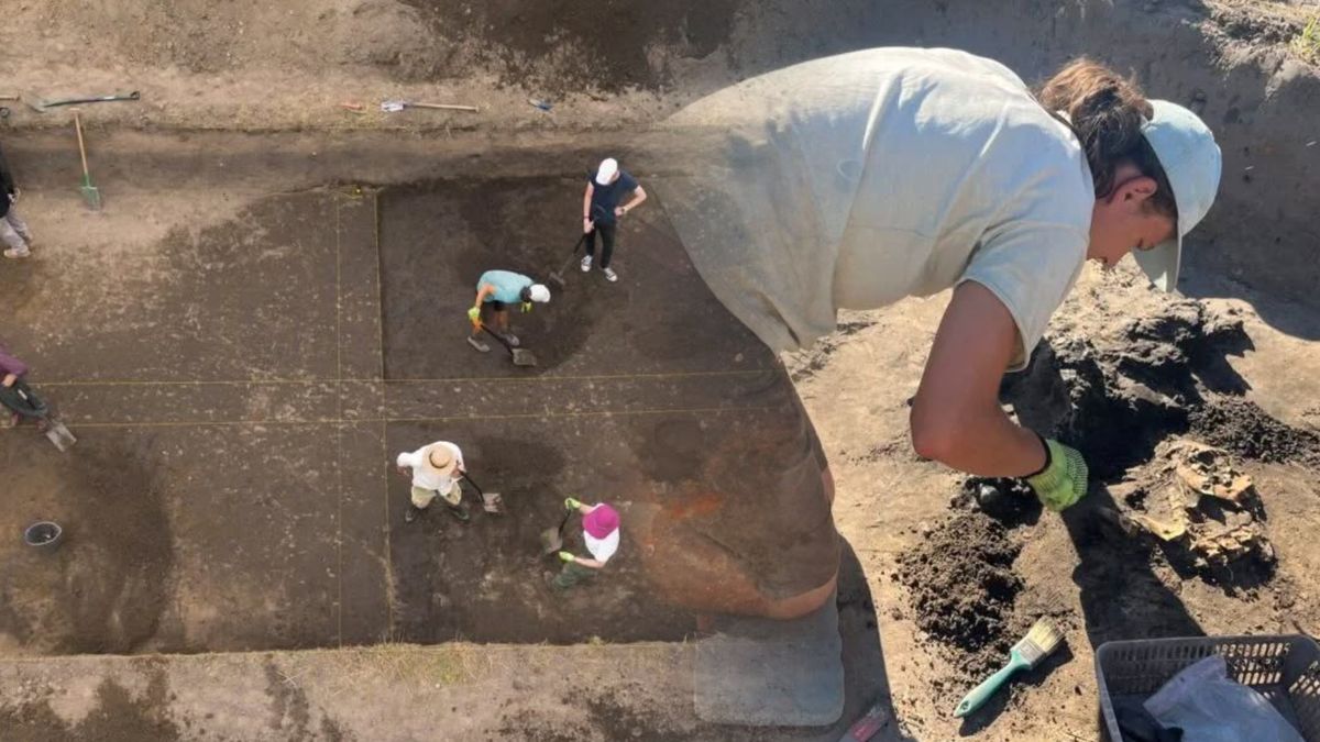 Starożytne glinianki w trakcie eksploracji