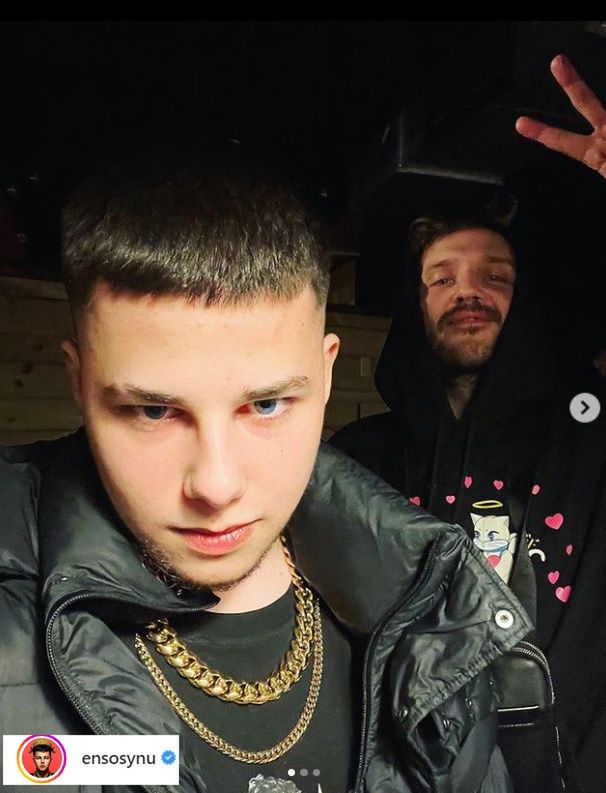 Allan Krupa i raper Kartky