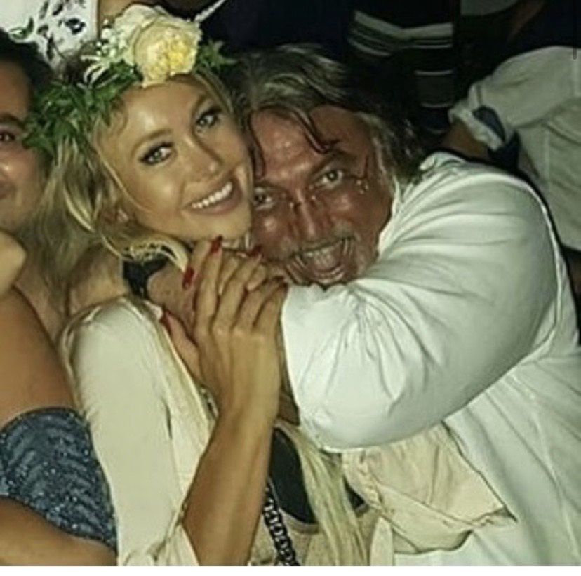 Julia Dybowska i Robert Tchenguiz