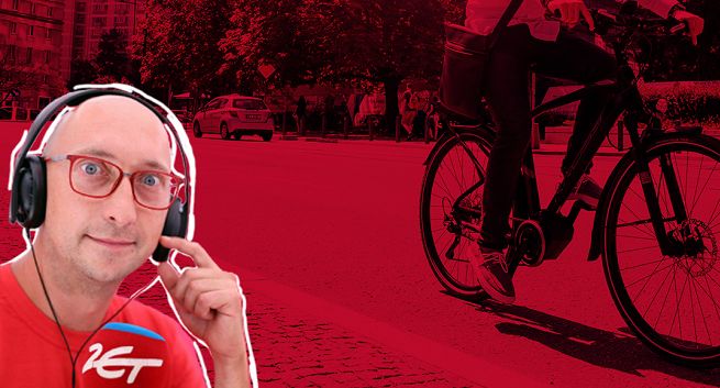 „Rowerowy kwiecień” z Kamilem Noselem na antenie Radia ZET