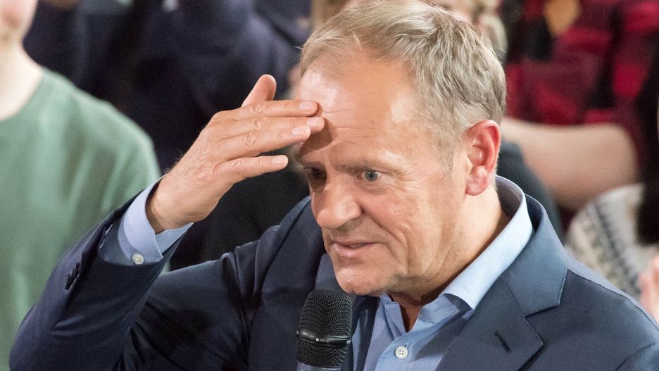 Przewodniczący PO Donald Tusk