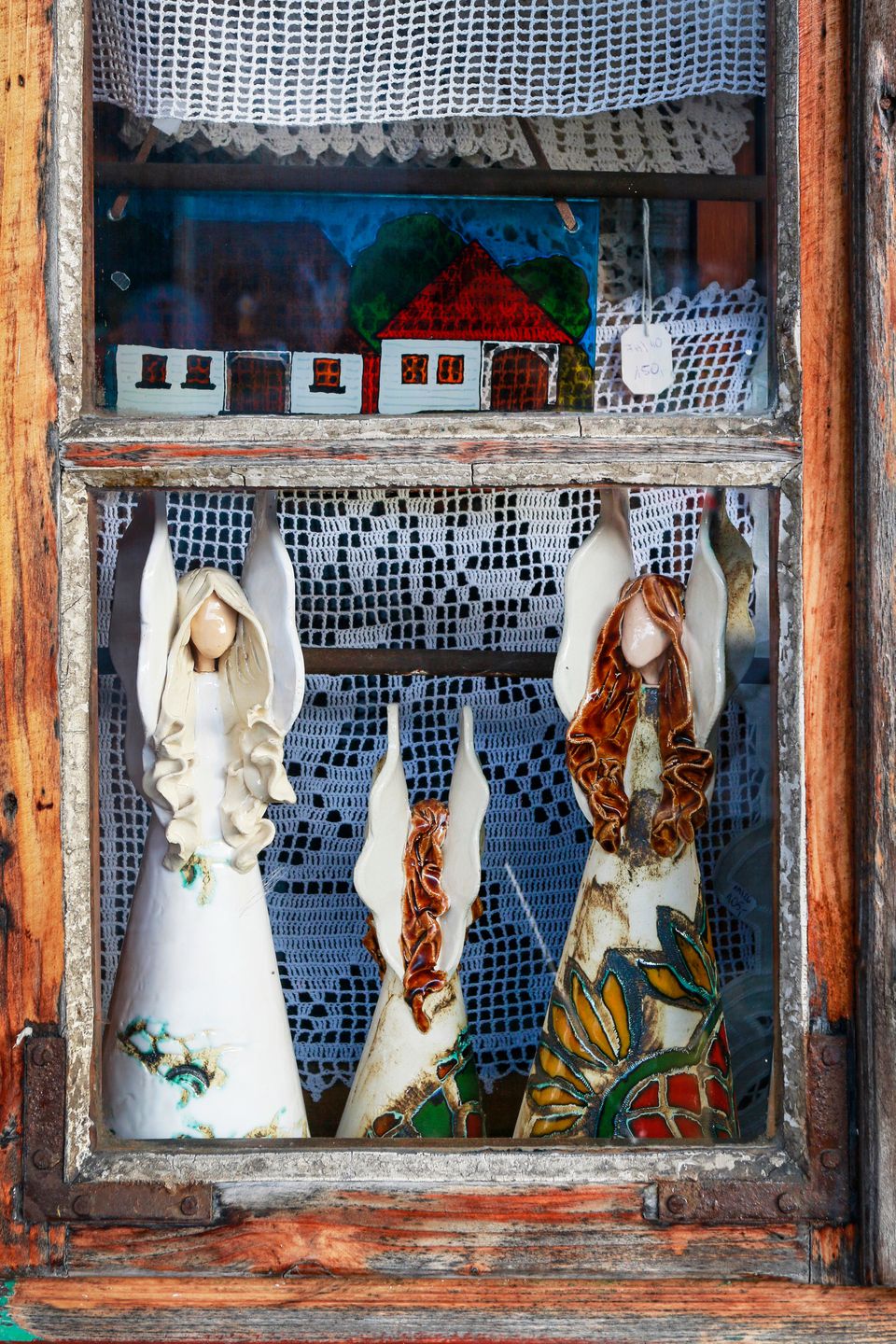 Anioły to znak rozpoznawczy dawnego miasta, a dzisiaj wsi Lancko