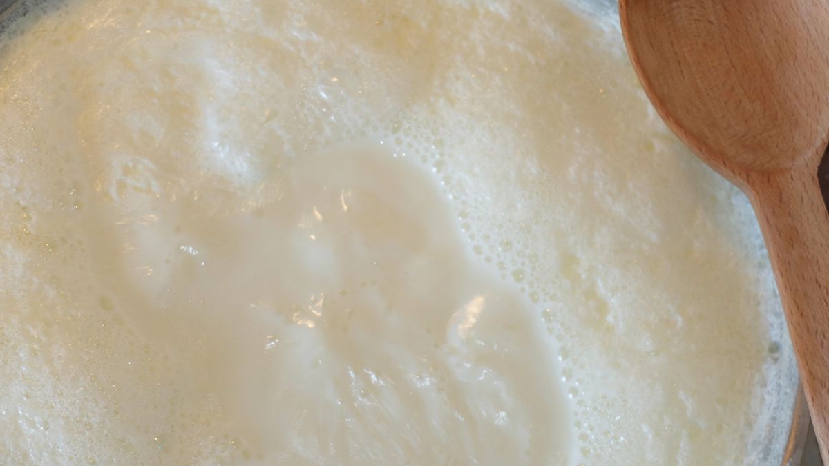 Boiled Milk at Home.
Cooking milk at home for preparing home made yoghurt or cheese.Preparing yoghurt at home with boiled milk. making home made cheese at home.
YUCELOZBER
Buttermilk, Stew Pot, Homemade, Sour Cream, Mixing, Wooden Spoon, Boiling, Burner - Stove Top, Cooking, Hygiene, Yeast, Boiled, Heat - Temperature, Bright, White, Bubble, Yogurt, Cream, Cheese, Butter, Dairy Product, Food, Milk, Saucepan, Cooking Pan, Food Processor, Stove, Fresh Milk, Goat Milk, Cow Milk, Raw Milk, Sauce Pot, Kitchen