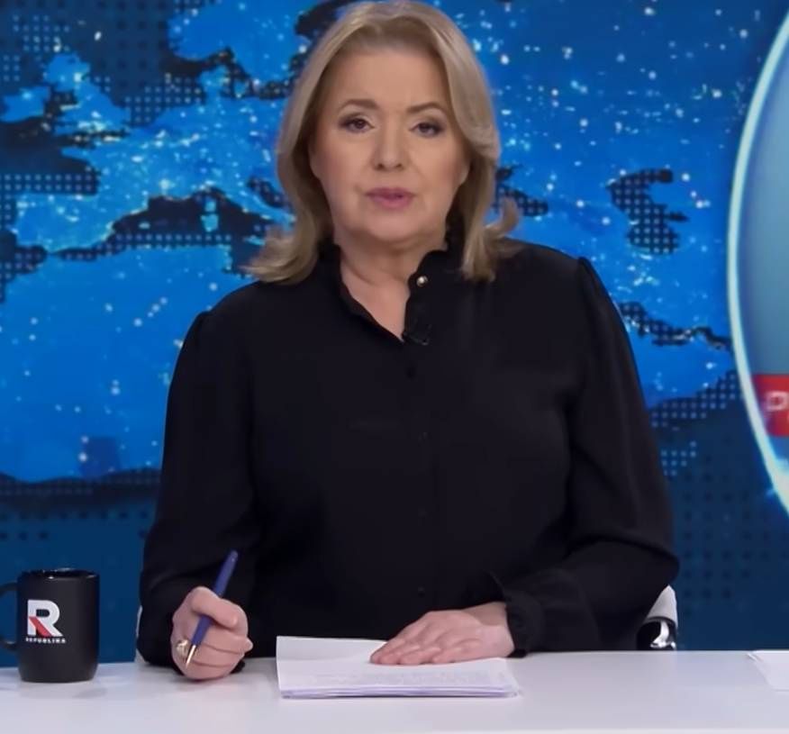Danuta Holecka w Republice