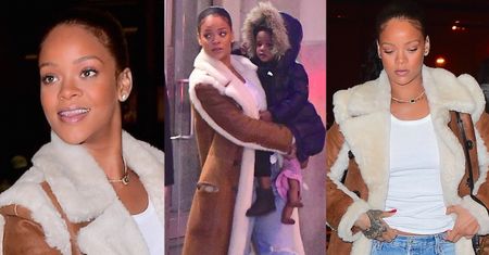Rihanna w kożuchu za 30 tysięcy...